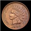 Image 2 : 1901 Indian Cent 1c Grades Unc Details