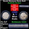 Image 1 : Buffalo Nickel Shotgun Roll in Old Bank Style 'Bell Telephone'  Wrapper 1923 &d Mint Ends