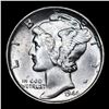 Image 2 : 1944-s Mercury Dime 10c Graded ms66+ fsb By SEGS