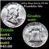 Image 1 : 1955-p Bugs Bunny Franklin Half Dollar FS-401 50c Grades Select+ Unc