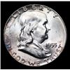 Image 2 : 1955-p Bugs Bunny Franklin Half Dollar FS-401 50c Grades Select Unc FBL