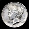 Image 2 : ***Auction Highlight*** 1921-p Peace Dollar $1 Grades Select+ Unc By USCG (fc)