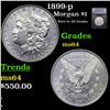Image 1 : 1899-p Morgan Dollar $1 Graded ms64 BY SEGS