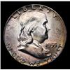 Image 2 : 1955-p Bugs Bunny Franklin Half Dollar FS-401 50c Grades Select+ Unc