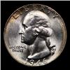 Image 2 : 1946-s Washington Quarter 25c Grades GEM+ Unc