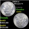 Image 1 : 1904-o Morgan Dollar $1 Grades Choice+ Unc