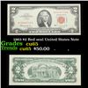 Image 1 : 1963 $2 Red seal United States Note Grades Gem CU