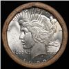 Image 2 : ***Auction Highlight*** Full solid date 1922-p Uncirculated Peace silver dollar roll, 20 coins (fc)
