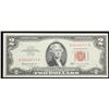 Image 2 : 1963 $2 Red seal United States Note Grades Gem CU