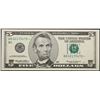 Image 2 : 1999 **Star Note** $5 Green Seal Federal Reserve Note Grades Gem CU