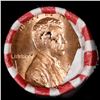 Image 2 : Shotgun Lincoln 1c roll, 1977-d 50 pcs Bank Wrapper.