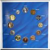 Image 3 : Euro Zone Countries Collection Of Last National Coins - 12 Coin Set - Pre Euro*