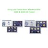Image 1 : Group of 2 1999-2000 United States Quarters Proof Set - 10 pc set -  Low Mintage