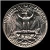 Image 3 : 1955-d Washington Quarter 25c Grades GEM+ Unc