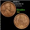 Image 1 : 1910-s Lincoln Cent 1c Grades f, fine