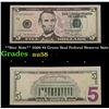 Image 1 : **Star Note** 2006 $5 Green Seal Federal Reserve Note Grades Choice AU/BU Slider