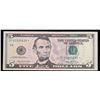 Image 2 : **Star Note** 2006 $5 Green Seal Federal Reserve Note Grades Choice AU/BU Slider