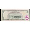 Image 3 : **Star Note** 2006 $5 Green Seal Federal Reserve Note Grades Choice AU/BU Slider