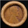 Image 2 : Mixed small cents 1c orig shotgun roll, 1916-d Wheat Cent, 1899 Indian Cent other end, Brinks Wrappe