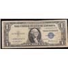 Image 2 : **Star Note**1935F $1 Blue Seal Silver Certificate Grades vf, very fine