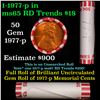 Image 1 : Shotgun Lincoln 1c roll, 1977-p 50 pcs Bank Wrapper.