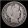 Image 2 : 1915-p Barber Half Dollars 50c Grades vg, very good