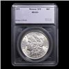 Image 4 : 1878-p Rev '79 Morgan Dollar $1 Graded ms63+ BY SEGS