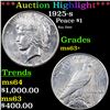 Image 1 : ***Auction Highlight*** 1925-s Peace Dollar $1 Graded Select+ Unc BY USCG (fc)