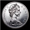 Image 2 : 1965 Small Beads, Pointed 5 Canada Dollar $1 Grades GEM+ UNC PL