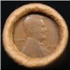 Image 2 : Mixed small cents 1c orig shotgun roll, 1917-d Wheat Cent, 1890 Indian Cent other end, Brinks Wrappe