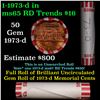 Image 1 : Shotgun Lincoln 1c roll, 1973-d 50 pcs Bank Wrapper.