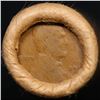 Image 2 : Mixed small cents 1c orig shotgun roll, 1917-s Wheat Cent, 1863 Indian Cent other end, Brinks Wrappe