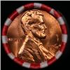 Image 2 : Shotgun Lincoln 1c roll, 1964-p 50 pcs Bank Wrapper.