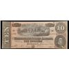 Image 2 : 1864 $10 Confederate Note, T68 Grades Select CU