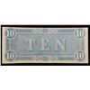 Image 3 : 1864 $10 Confederate Note, T68 Grades Select CU