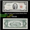 Image 1 : 1963 $2 Red seal United States Note Grades Select CU