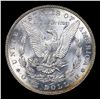 Image 3 : 1887-p Morgan Dollar Colorfully Toned $1 Grades Choice+ Unc