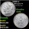 Image 1 : 1889-o Morgan Dollar $1 Grades Select Unc