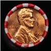 Image 2 : Shotgun Lincoln 1c roll, 1962-d 50 pcs Bank Wrapper.