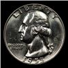 Image 2 : 1955-d Washington Quarter 25c Grades GEM+ Unc