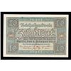 Image 2 : 1920 Germany 10 Marks Banknote (Post-WWI Issue) P# 67a Grades Select CU