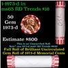 Image 1 : Shotgun Lincoln 1c roll, 1973-d 50 pcs Bank Wrapper.