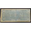 Image 3 : 1864 $10 Confederate Note, T68 Grades Choice AU