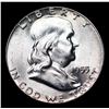 Image 2 : 1955-p Bugs Bunny Franklin Half Dollar FS-401 50c Grades Select Unc FBL