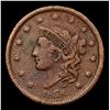 Image 2 : 1838 Coronet Head Large Cent 1c Grades vf++