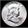 Image 2 : 1951-s Franklin Half Dollar 50c Grades Select+ Unc