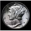 Image 2 : 1945-p Mercury Dime 10c Grades GEM+ Unc