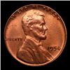 Image 2 : 1954-p Lincoln Cent 1c Grades Gem+ Unc RD