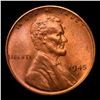 Image 2 : 1945-s Lincoln Cent 1c Grades GEM+ Unc RB