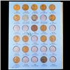 Image 3 : Near Lincoln 1c Whitman Folder, 1941-1963 43 coins in Total